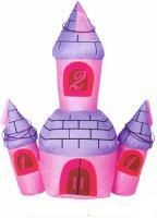 4' inflatable castle game