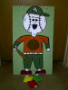 Baseball bean bag toss