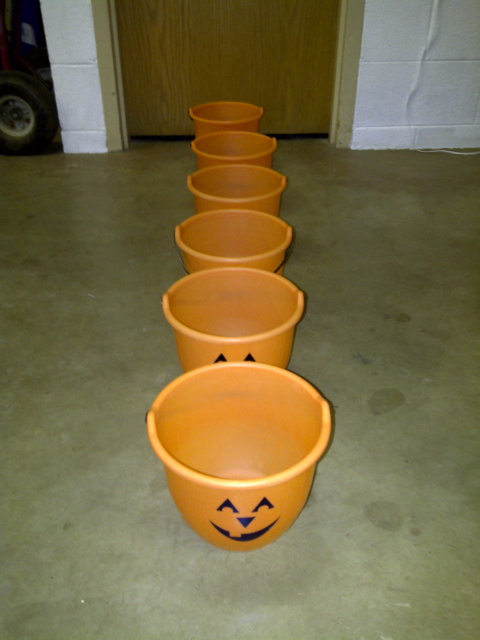 Pumpkin buckets