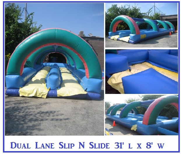 DOUBLE LANE SLIP N SLIDE