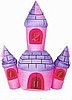 4' inflatable castle game