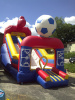 BLUE SOCCER BALL THEME